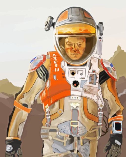 The Martian Paint By Numbers