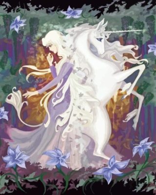 The Last Unicorn Paint By Numbers