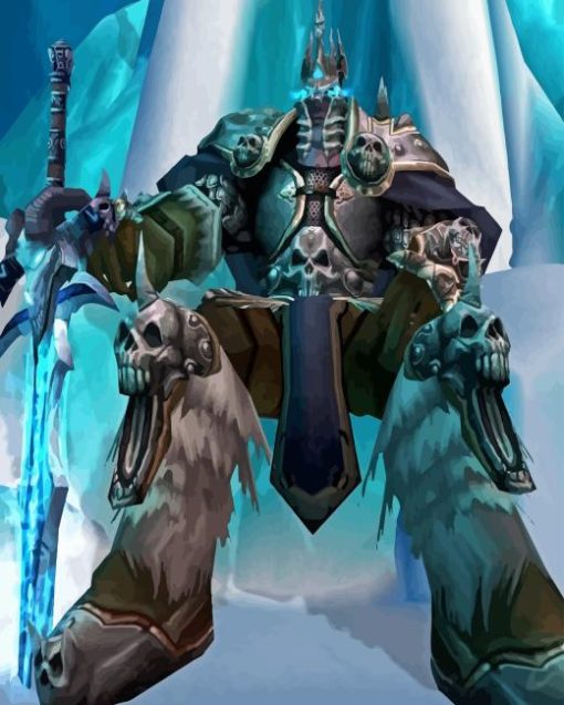 The Lich King Paint By Numbers