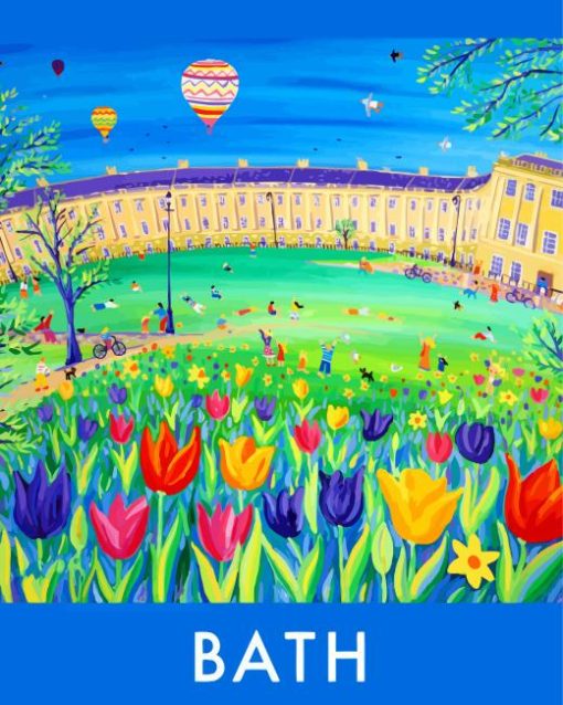 The Royal Crescent Paint By Numbers