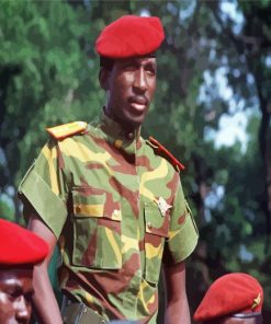 Thomas Sankara Paint By Numbers