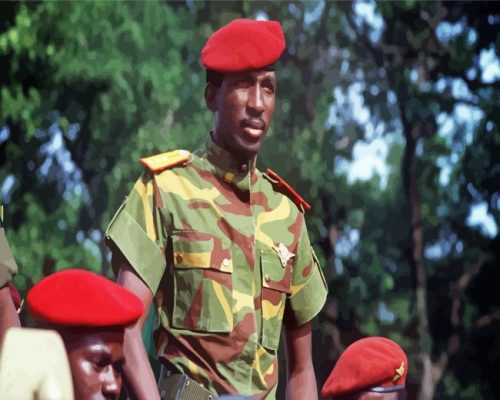 Thomas Sankara Paint By Numbers