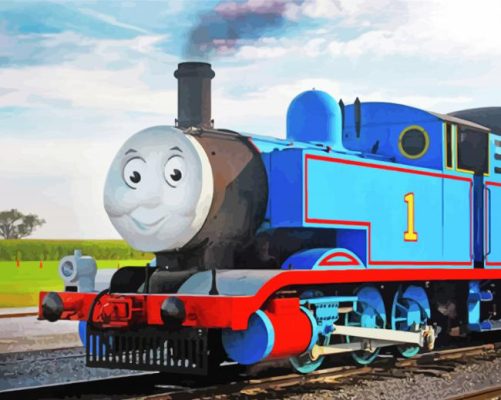 Thomas Train Paint By Numbers