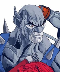 ThunderCats Panthro Paint By Numbers