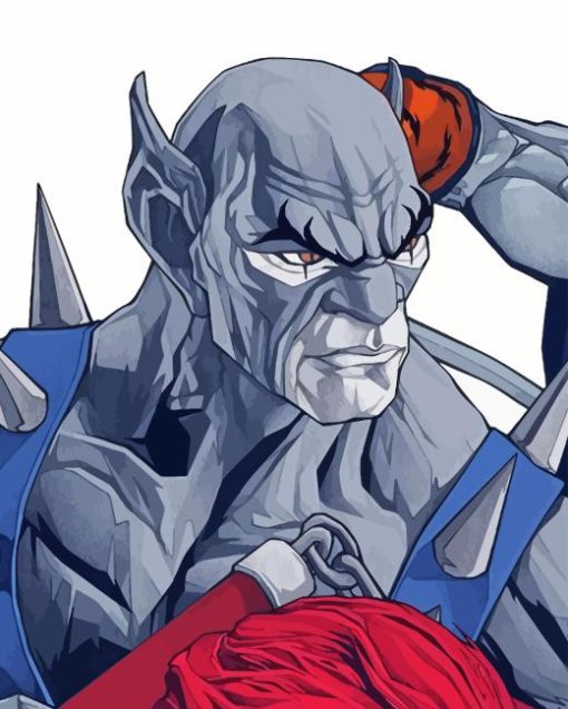 ThunderCats Panthro Paint By Numbers