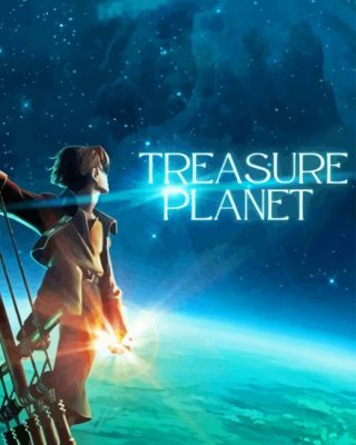 Treasure Planet Poster Paint By Numbers