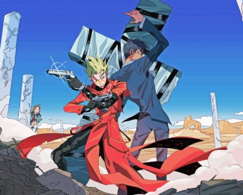 Trigun Stampede Paint By Numbers