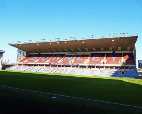 Turf Moor Stadium Paint By Numbers