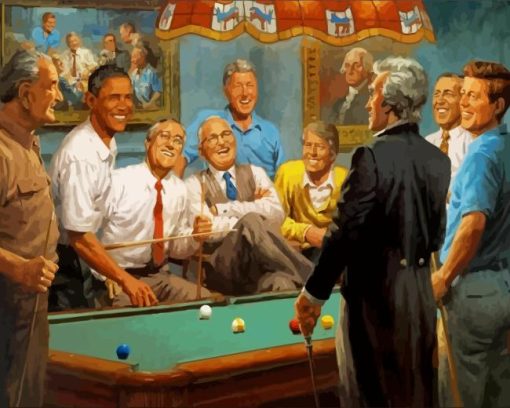 Us Republican Presidents Paint By Numbers