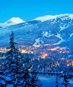 Whistler Canada Paint By Numbers