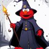 Wizard Elmo Paint By Numbers