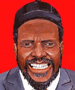Abstract Thelonious Monk Paint By Numbers