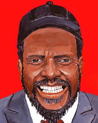 Abstract Thelonious Monk Paint By Numbers