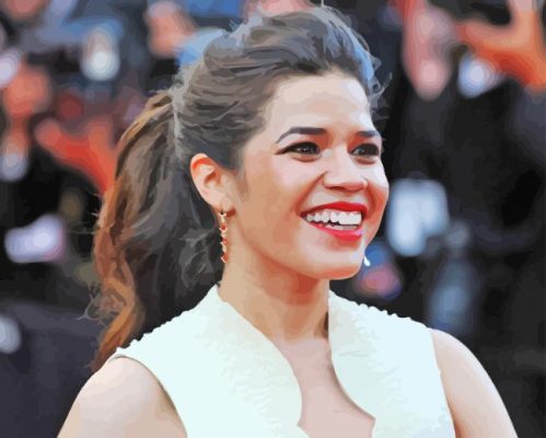 Actress America Ferrera Paint By Numbers