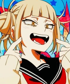 Adorable Toga Himiko Paint By Numbers