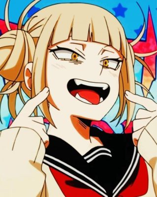 Adorable Toga Himiko Paint By Numbers