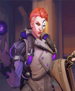Anime Moira Overwatch Paint By Numbers