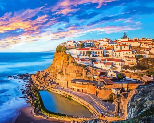 Azenhas Do Mar Paint By Numbers