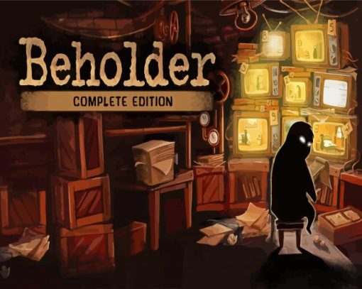 Beholder Poster Paint By Numbers
