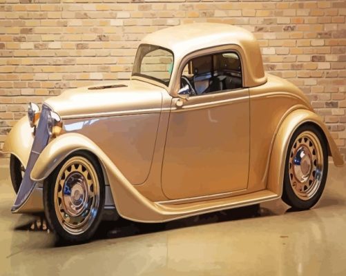 Beige 33 Ford Paint By Numbers