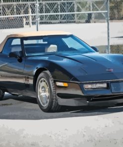 Corvette 1986 Paint By Numbers