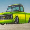 Green Chevy Paint By Numbers