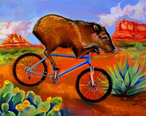 Javelina Paint By Numbers