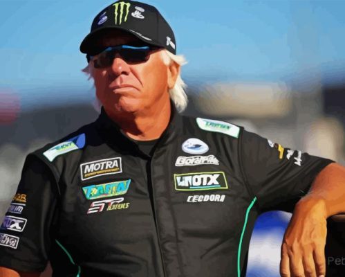 John Force Paint By Numbers