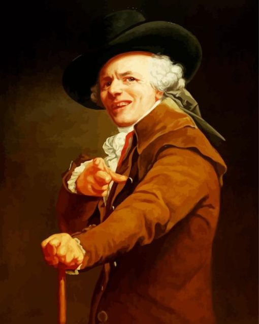 Joseph Ducreux Paint By Numbers