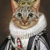 King Meow Paint By Numbers