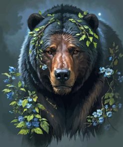 Kodiak Bear Paint By Numbers