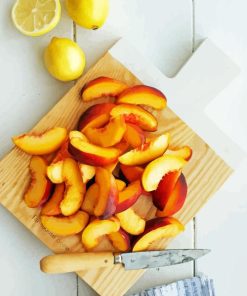 Lemon Peach Paint By Numbers