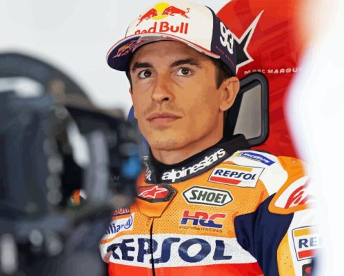 Marc Marquez Paint By Numbers