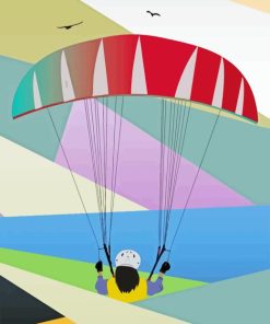 Paragliding Paint By Numbers