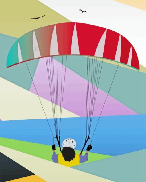 Paragliding Paint By Numbers