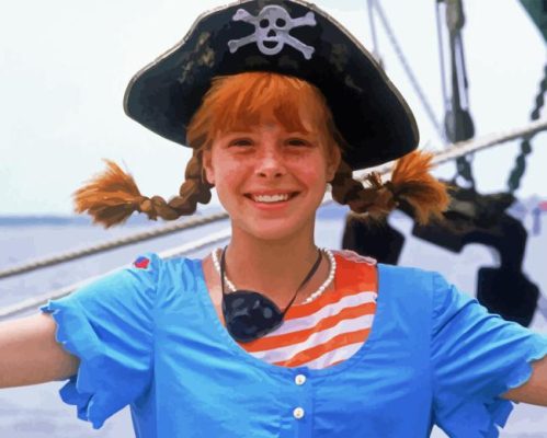 Pippi Longstocking Paint By Numbers