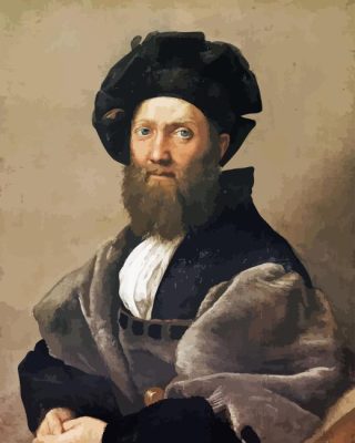 Raffaello Sanzio Baldassare Paint By Numbers