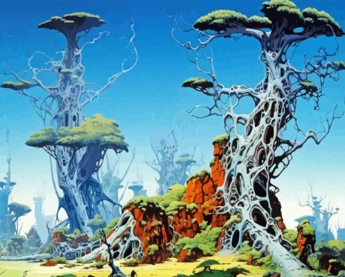 Roger Dean Paint By Numbers