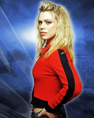 Rose Tyler Paint By Numbers