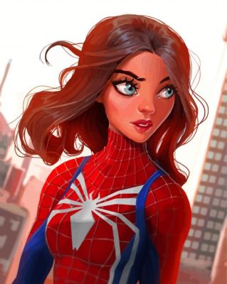 Spider Woman Paint By Numbers