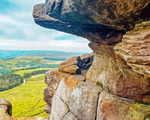 Stanage Edge Paint By Numbers