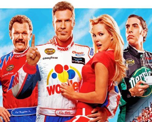 Talladega Nights Paint By Numbers