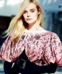 Ten Actress Elle Fanning Paint By Numbers