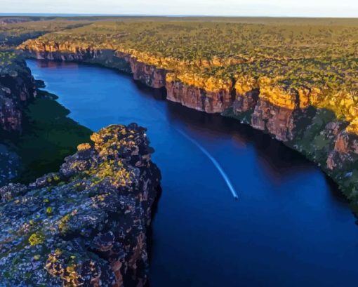 The Kimberley Landscape Paint By Numbers