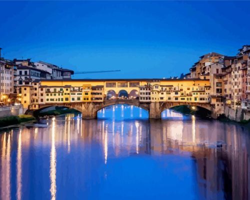 the ponte vecchio paint by numbers