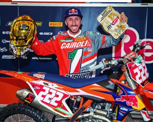 Tony Cairoli Paint By Numbers