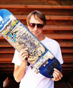 Tony Hawk Paint By Numbers