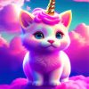 Unicorn Cat Paint By Numbers