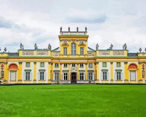 Wilanow Castle Paint By Numbers