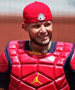 Yadier Molina Paint By Numbers